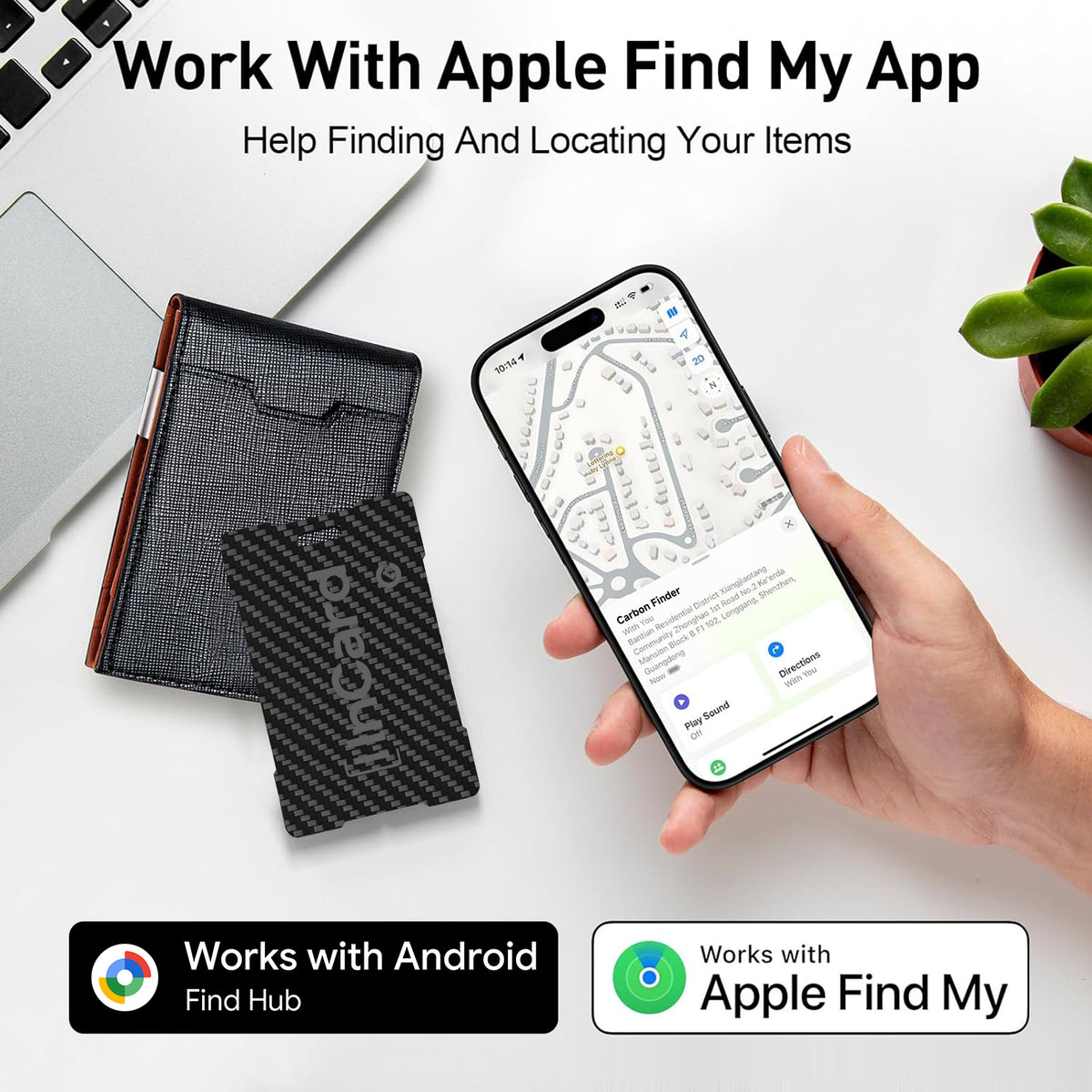 InCard Carbon Finder | Rastreador Bluetooth