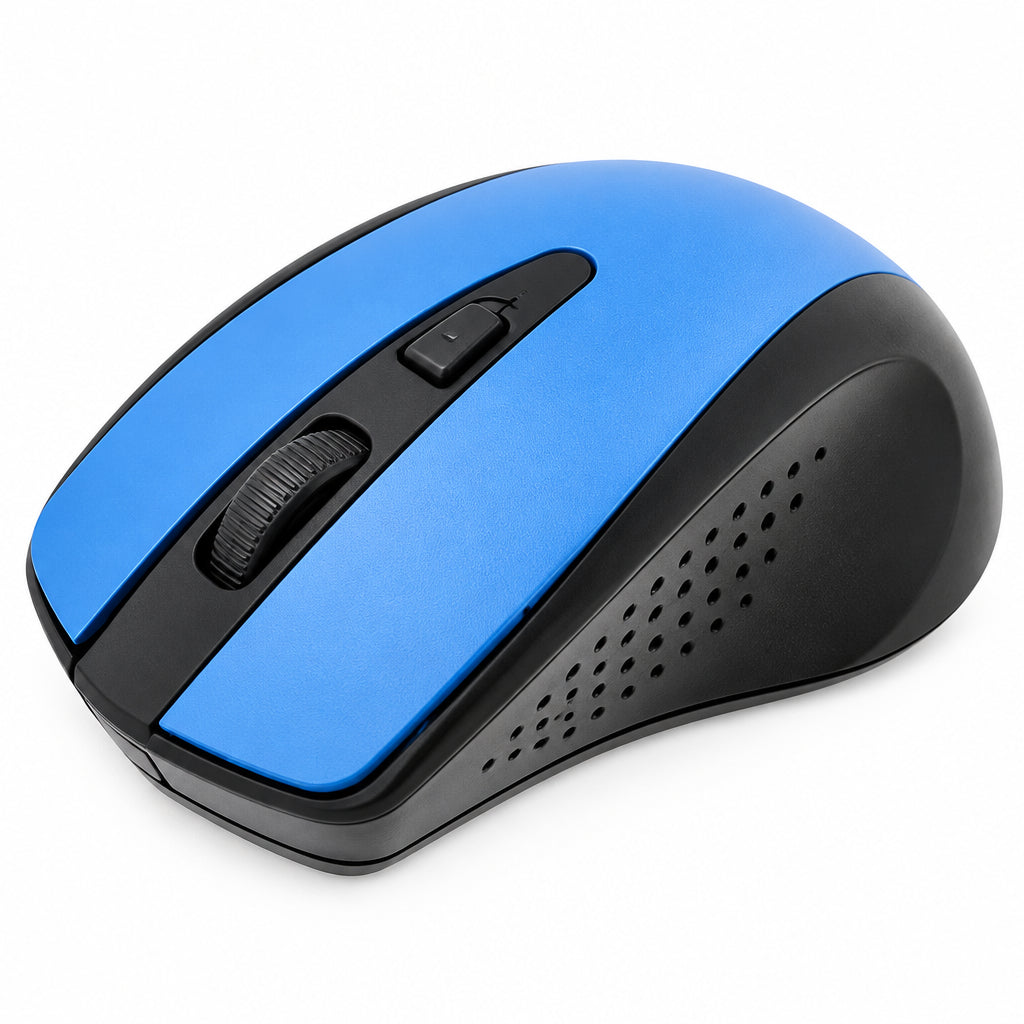 Mouse Xtech Malta XTM-315BL | 4 Botones | Wireless | Azul | 2.4GHz | USB