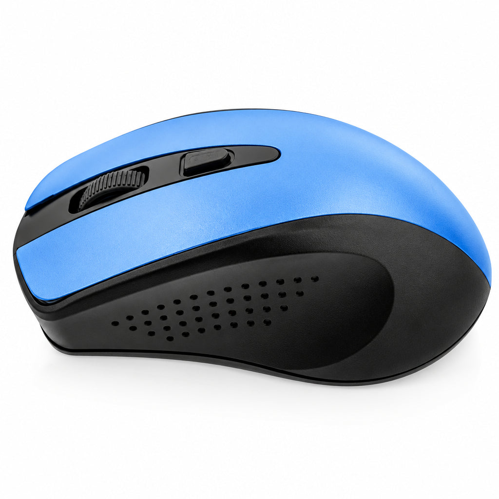 Mouse Xtech Malta XTM-315BL | 4 Botones | Wireless | Azul | 2.4GHz | USB