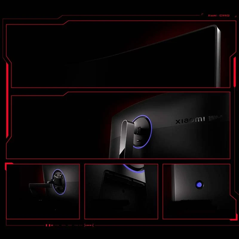 Monitor Gaming QHD de 34&quot; Xiaomi G34WQi | 3440 x 1440 | IPS | 180HZ | HDMI