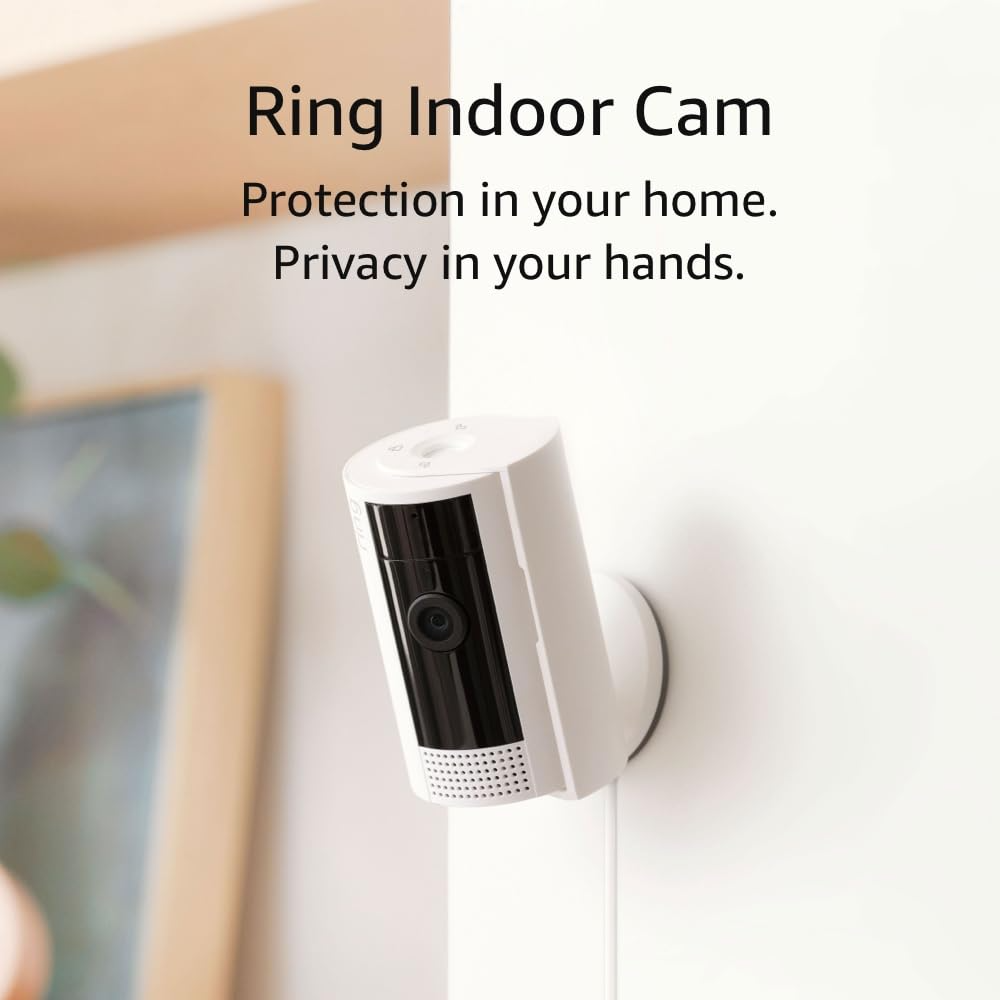 Cámara de Seguridad Ring Indoor Plug-In 1080P (2nd Generation) | 1080P | Plug-In