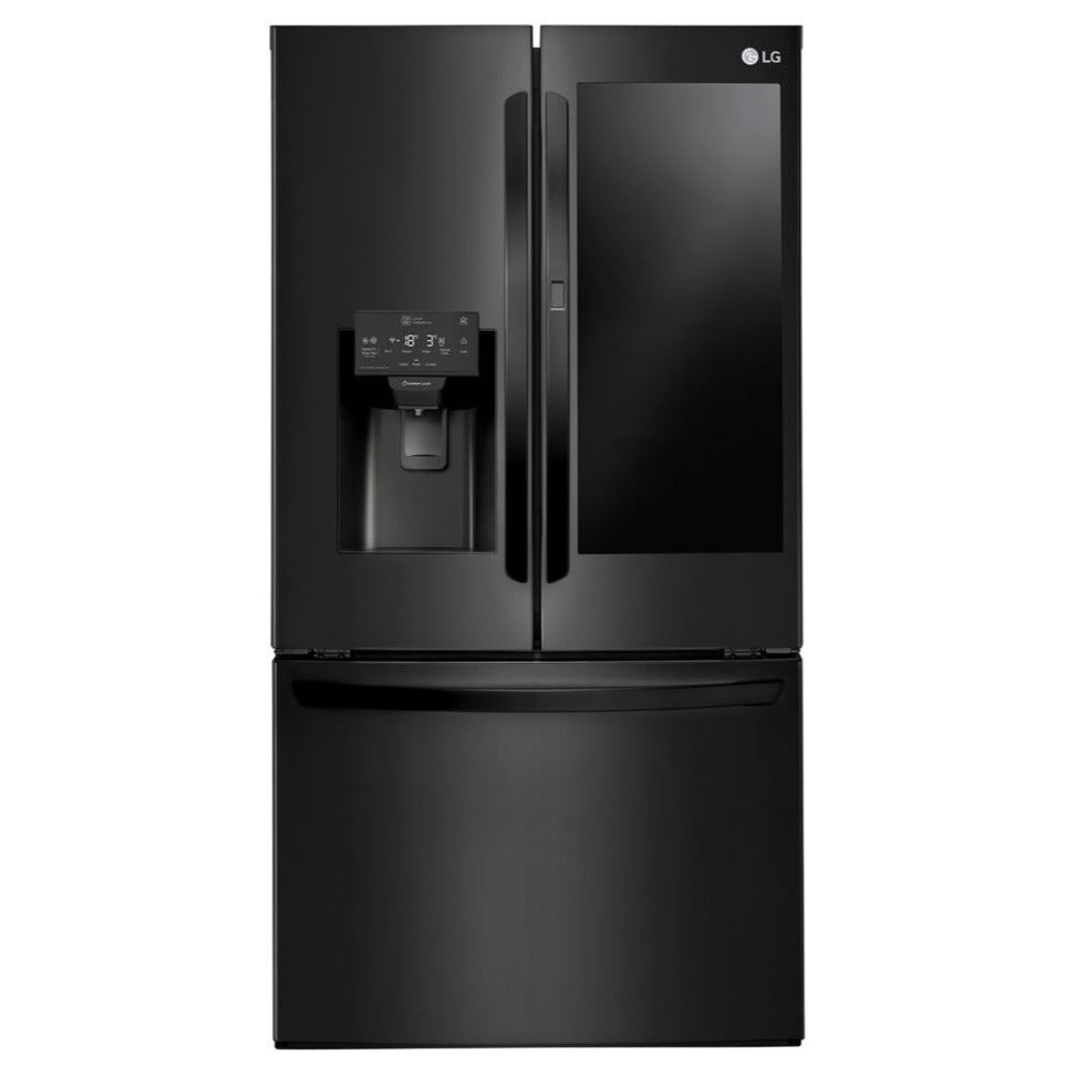 Refrigeradora Inverter LG LM78SXT | 28 Pies Cúbicos | 3 Door | Dispensador | Color Negro Matte - Multimax