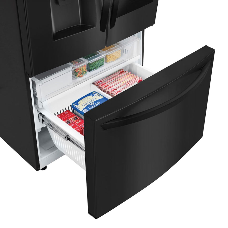 Refrigeradora Inverter LG LM78SXT | 28 Pies Cúbicos | 3 Door | Dispensador | Color Negro Matte - Multimax