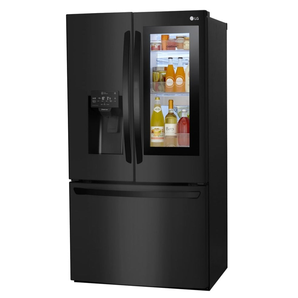 Refrigeradora Inverter LG LM78SXT | 28 Pies Cúbicos | 3 Door | Dispensador | Color Negro Matte - Multimax