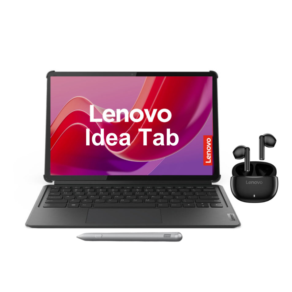 Lenovo Idea Tab | 11&quot; | 8GB RAM | 128GB | Wi-Fi (Incluye Cover Teclado + Lenovo Pen Plus + Audífonos Inalámbricos Lenovo E310)