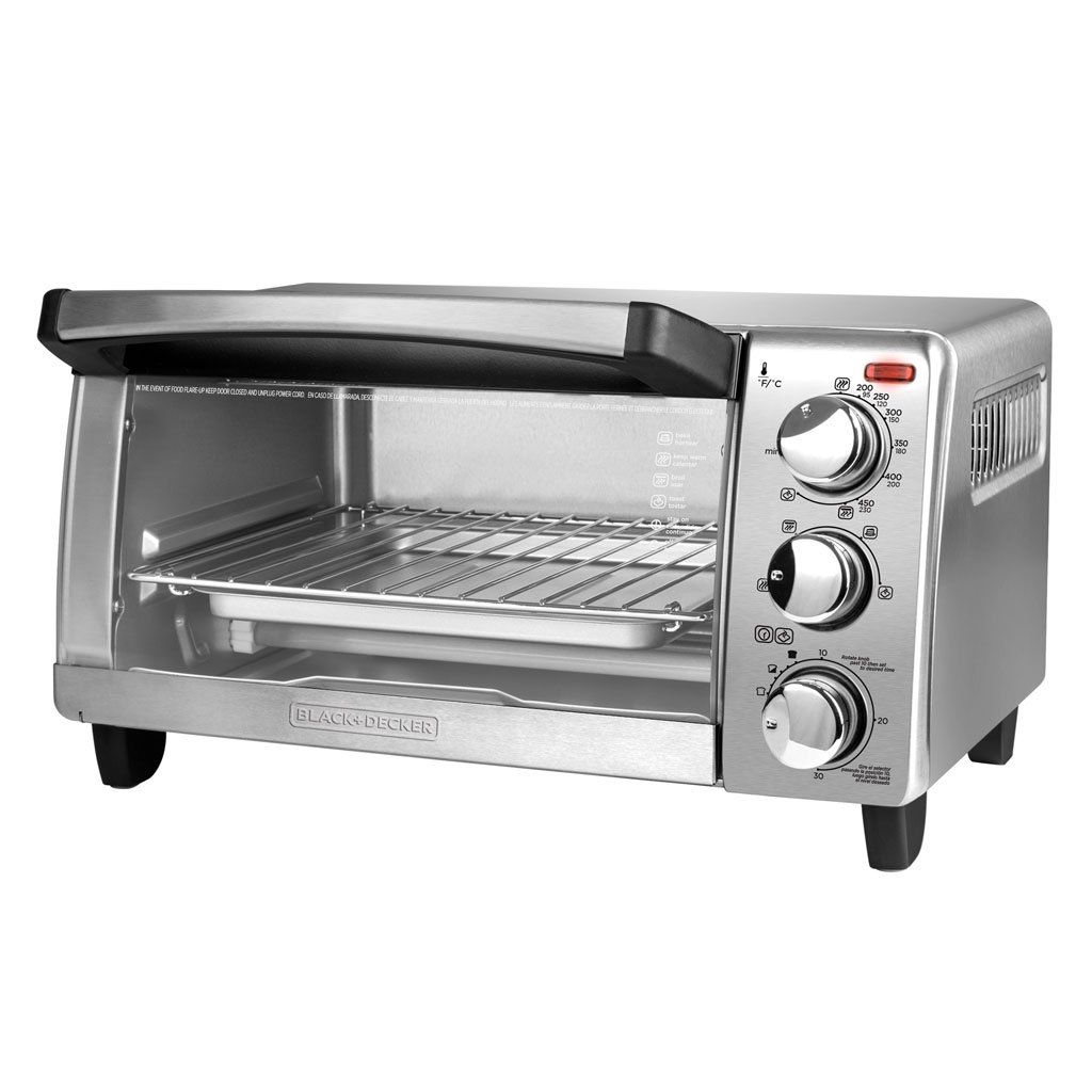 Tosta Horno Black &amp; Decker  TO1760SSLA  | 4 Rebanadas | 1150W