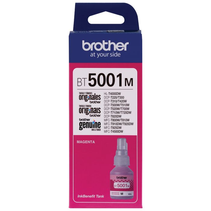 Tinta Brother BT5001M | Magenta | Botella