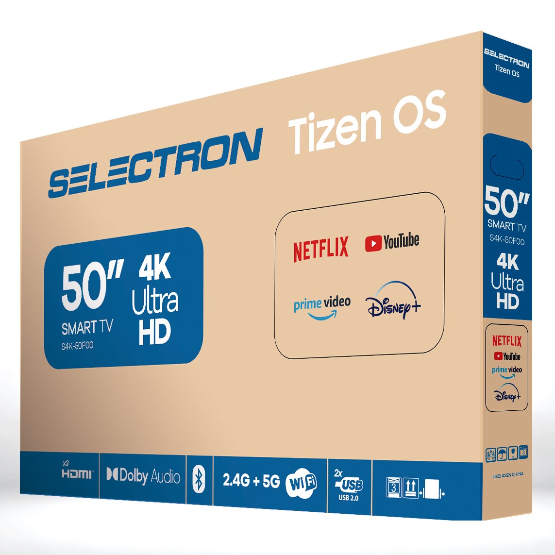 Televisor Selectron S4K-50F00 | Tizen OS | 50