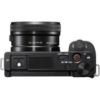 Sony ZV-E10L | Cámara Digital para Videoblogs con Lente Intercambiable | 24.2MP | Táctil | Wi-Fi | Bluetooth | USB