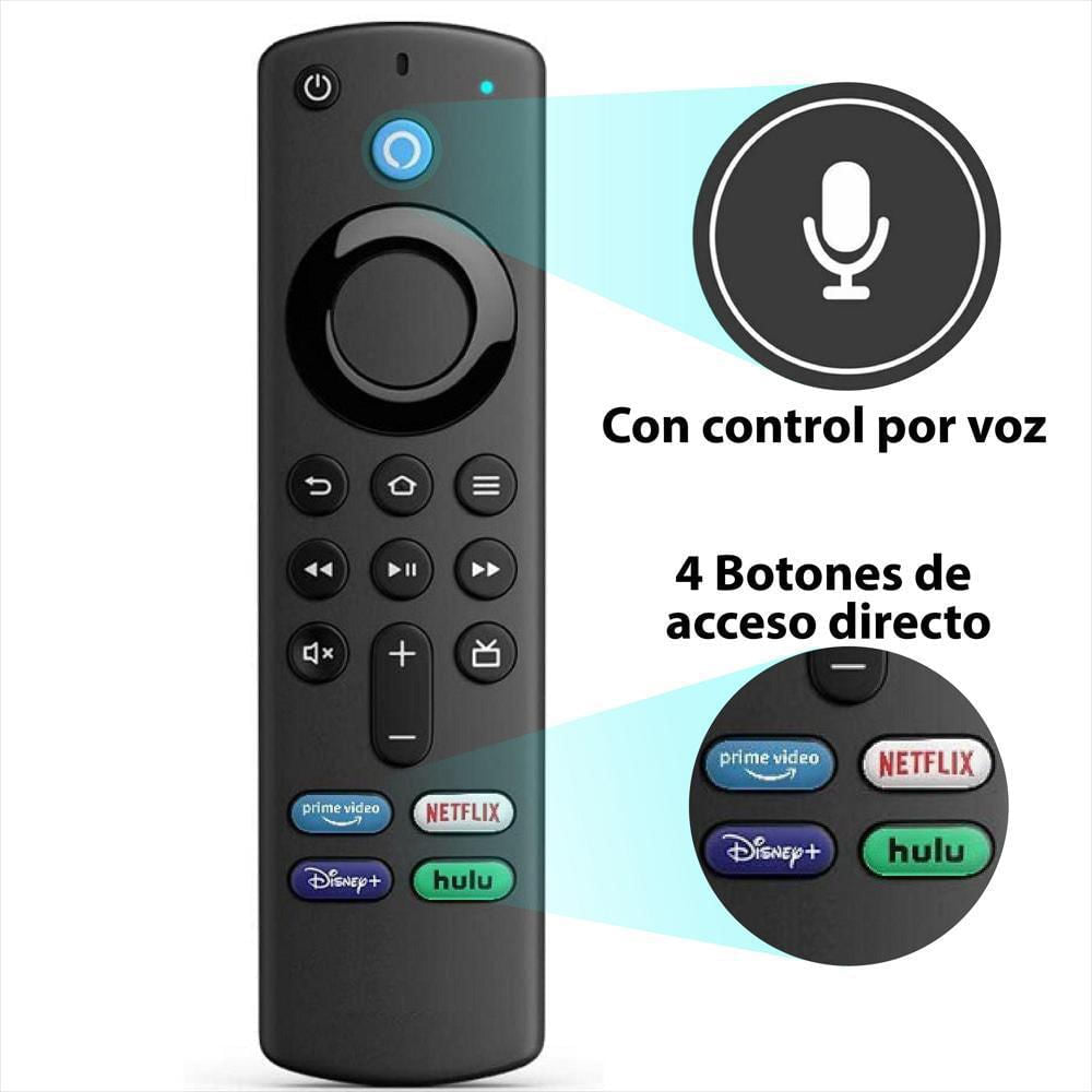 Nuovo Telecomando Vocale Alexa L5B83G Firestick 3a Generazione Sostitutivo con Codice Fisso Portata 30 Metri Batteria AAA Nuovo Telecomando Vocale Alexa L5B83G Firestick 3a Generazione Sostitutivo con Codice Fisso Portata 30 Metri Batteria AAA