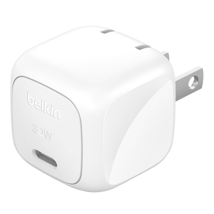 Cargador de Pared Belkin BoostCharge | 30W | Incluye Cable USB-C