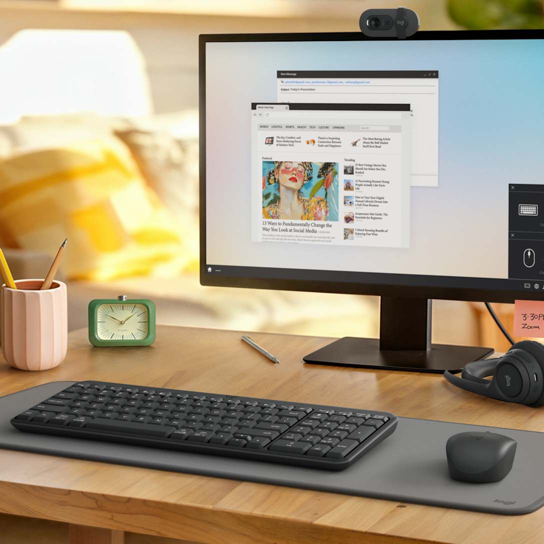 Teclado y Mouse Logitech MK250 | Bluetooth
