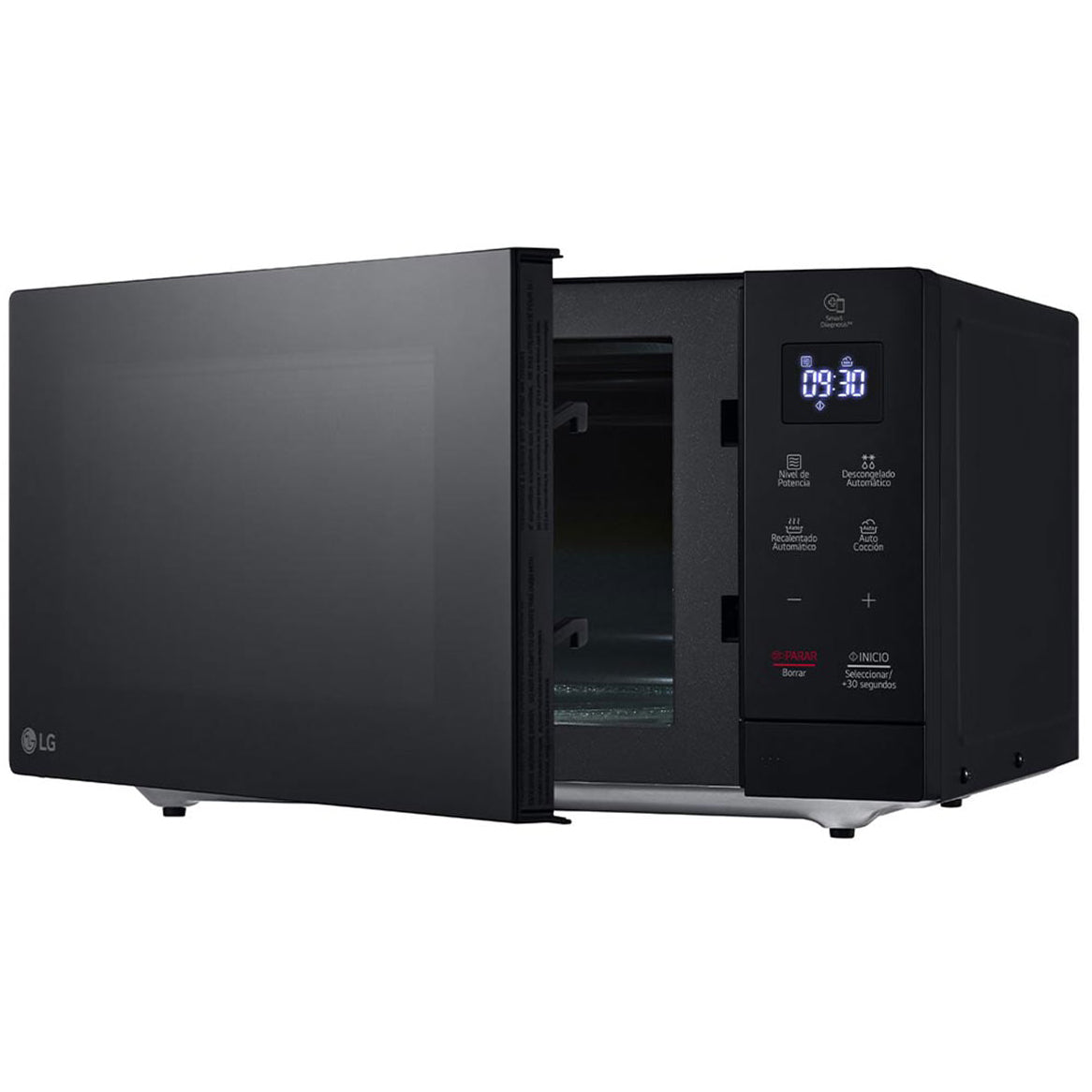 Microondas LG NeoChef MS3032JAS | 1.1 Pies Cúbicos | Color Negro