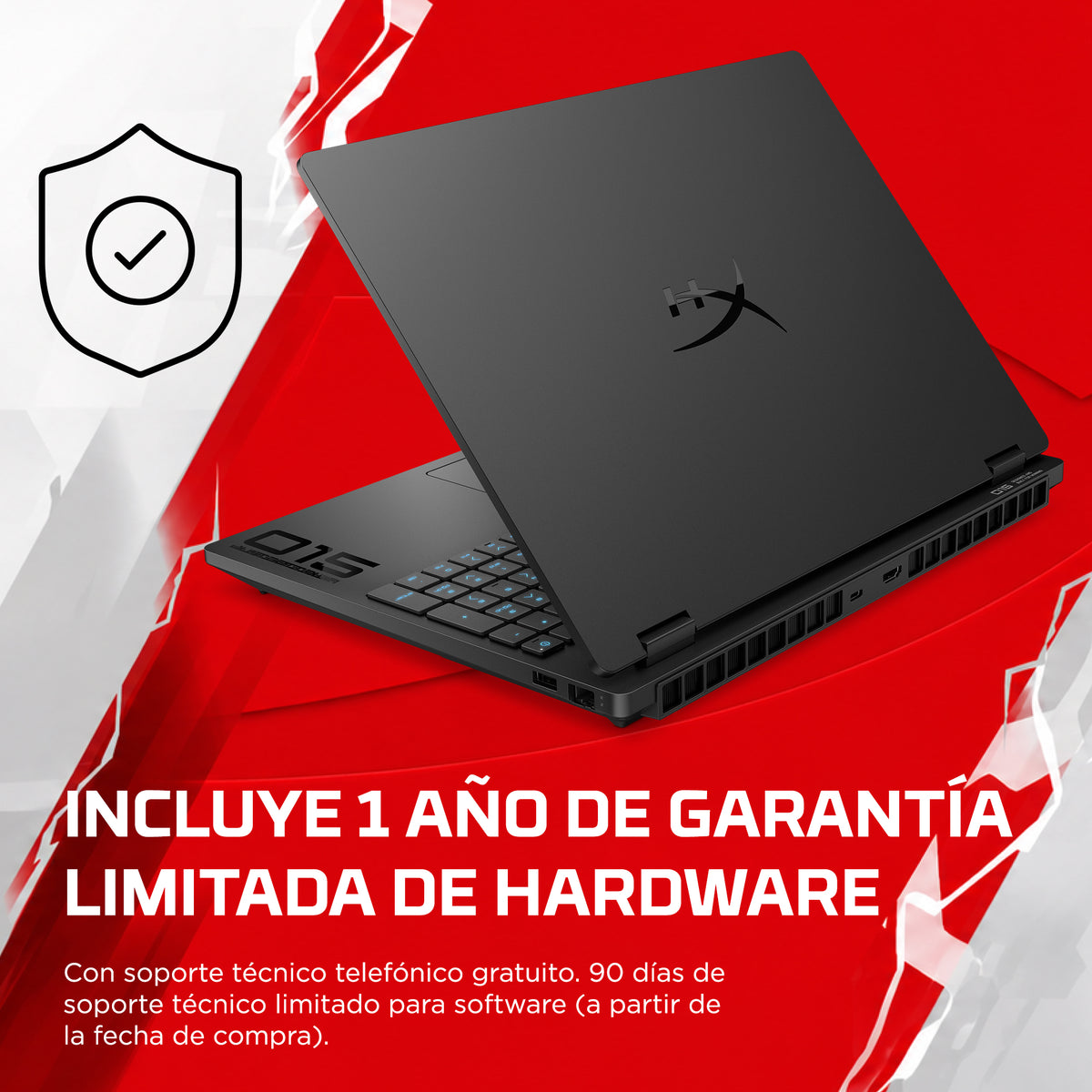 HP HyperX OMEN 15-GB0007LA | AMD Ryzen 7-8745HX | 16GB RAM | 512GB SSD | 15.6" | GeForce RTX 5050 | Windows 11