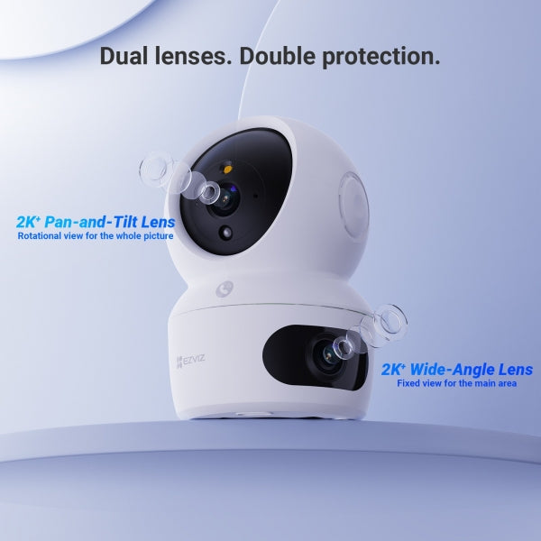 Cámara de Vigilancia Ezviz | Lentes Duales | Wi-Fi | 2.8mm