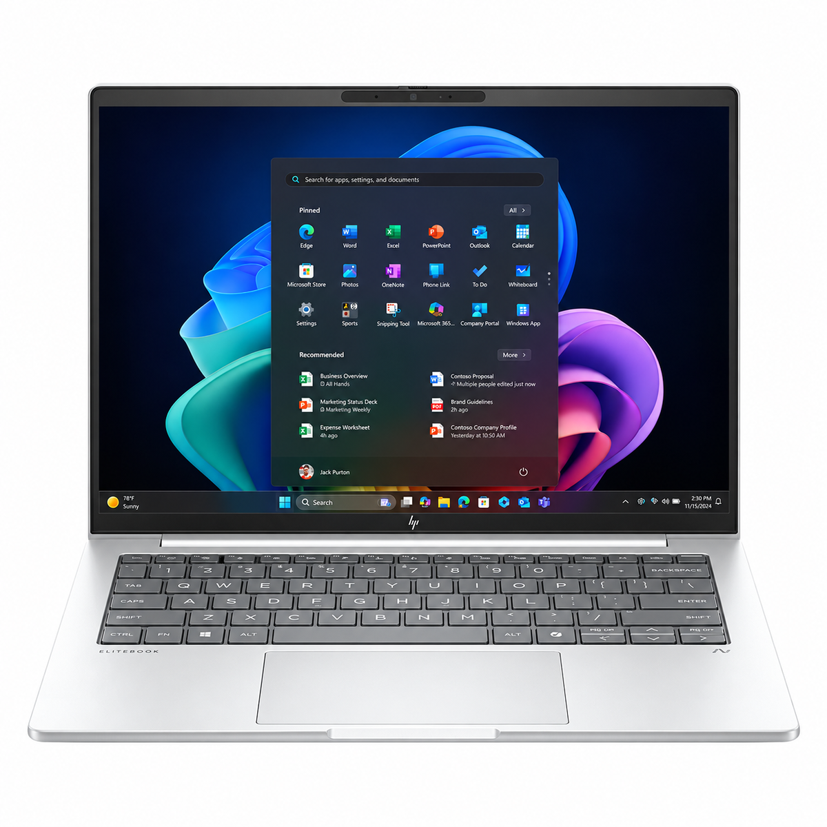 HP EliteBook 8 G1i AI D6UF9AT | Intel Ultra 7-256V | 16GB RAM | 512GB SSD | 14" | Windows 11 Pro