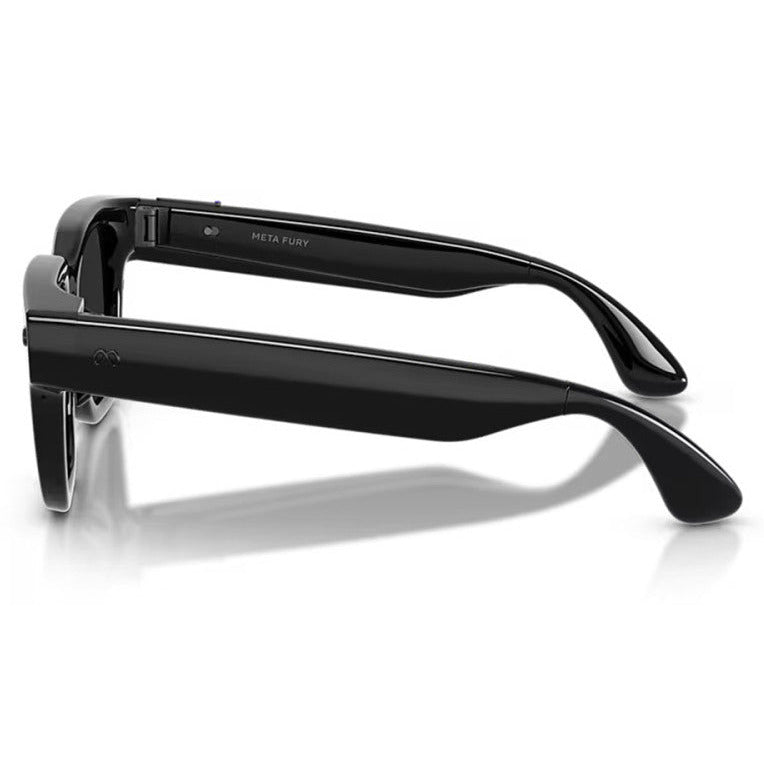 Meta Fury | Lentes Inteligentes | Montura Negro Clásico | Lentes Gris Polarizado