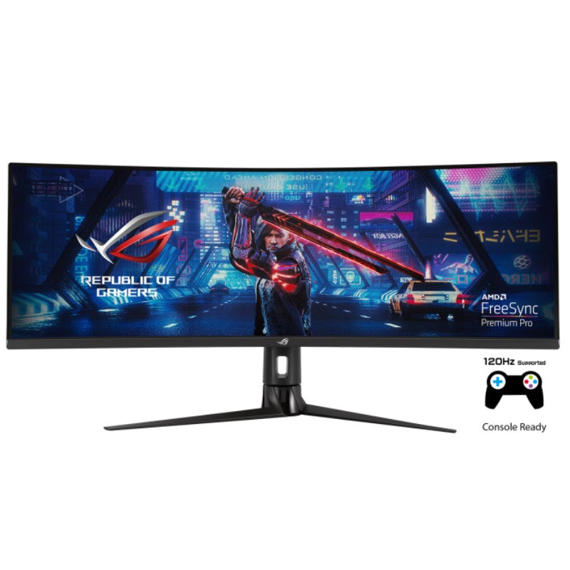 Monitor Dual Full HD de 49&quot; ASUS Rog Strix Gaming XG49VQ | Super Ultra Wide | 144Hz | 3840 x 1080 | HDR