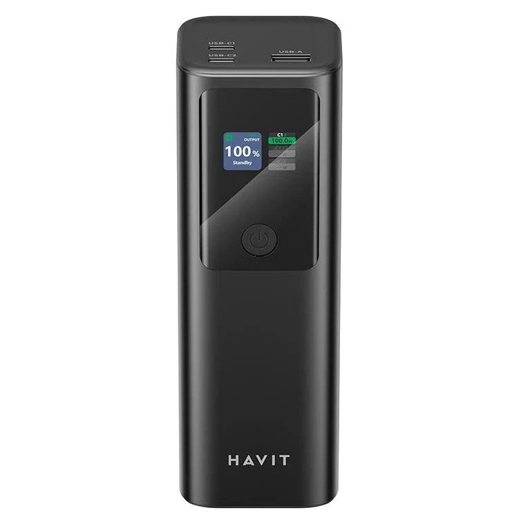 Cargador Havit PB50 | Powerbank | 27K mAh | 140W | USB-C | USB-A