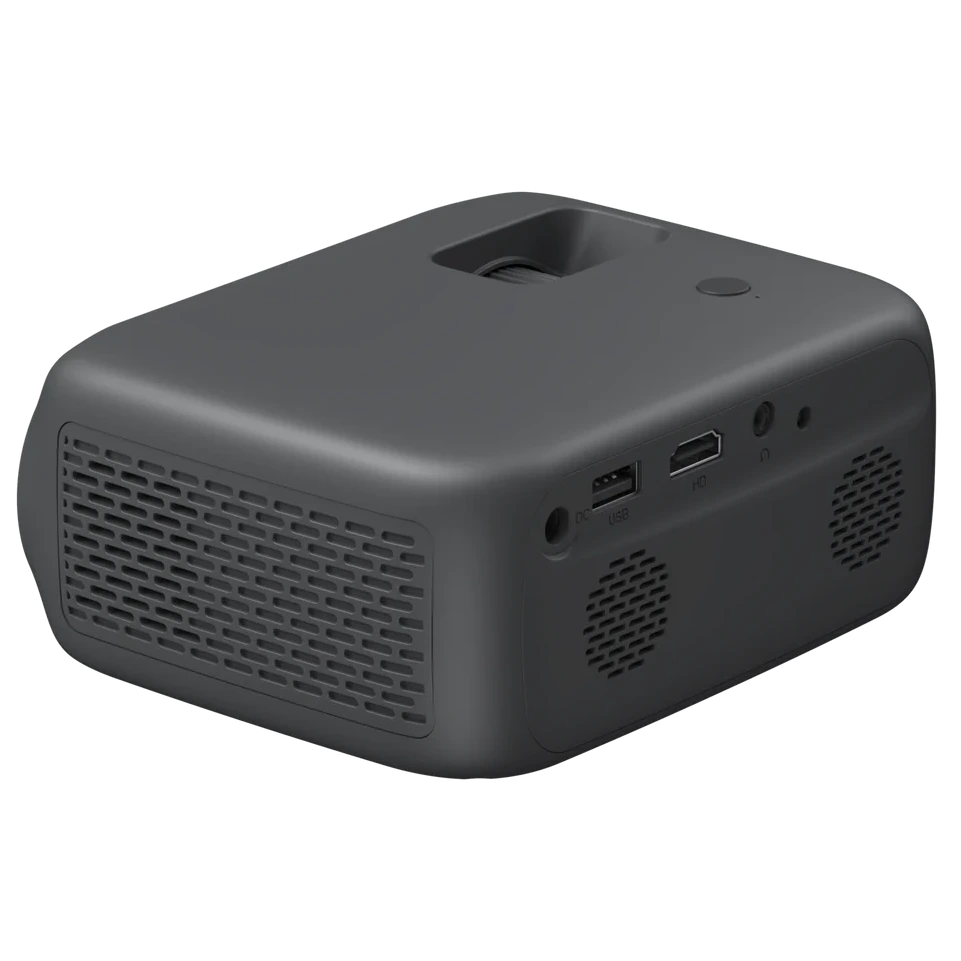 Proyector HD Havit PJ221 | 120 ANSI Lúmenes | 1280x720 | Soporta 1080P | 100" | USB | HDMI | 3.5 | Type-C