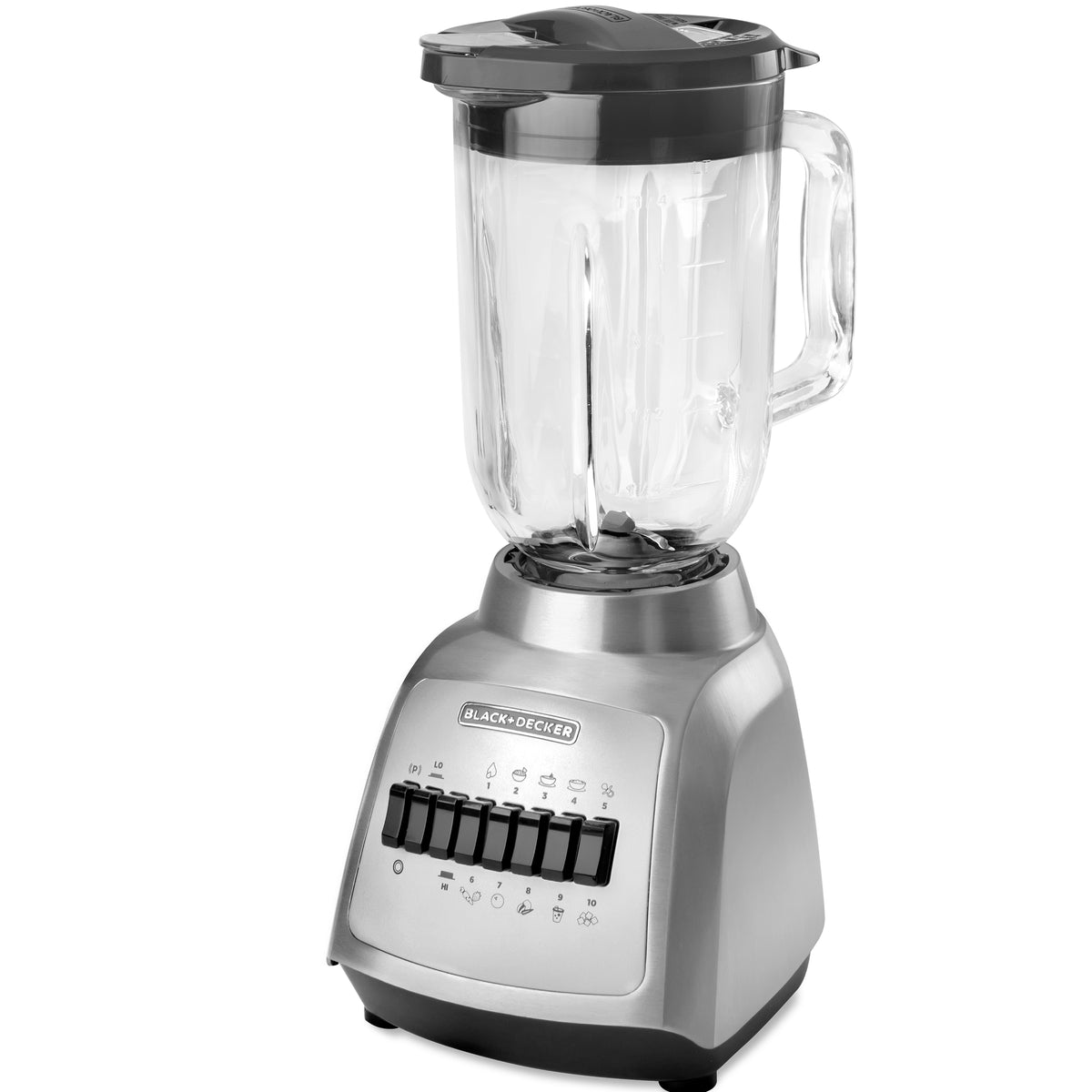 Licuadora Black & Decker Durapro BLBD210GSS | 550W | 10 Velocidad | Color Gris