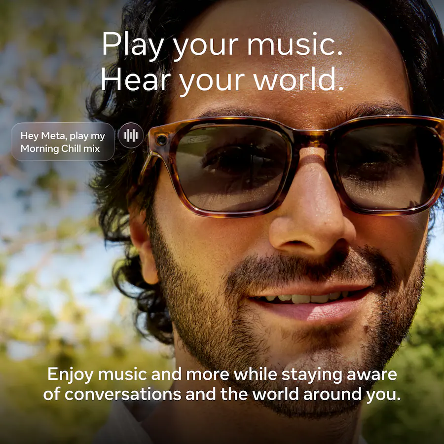 Meta Adventurer AI Glasses | Carey Clásico | Lentes Marrones