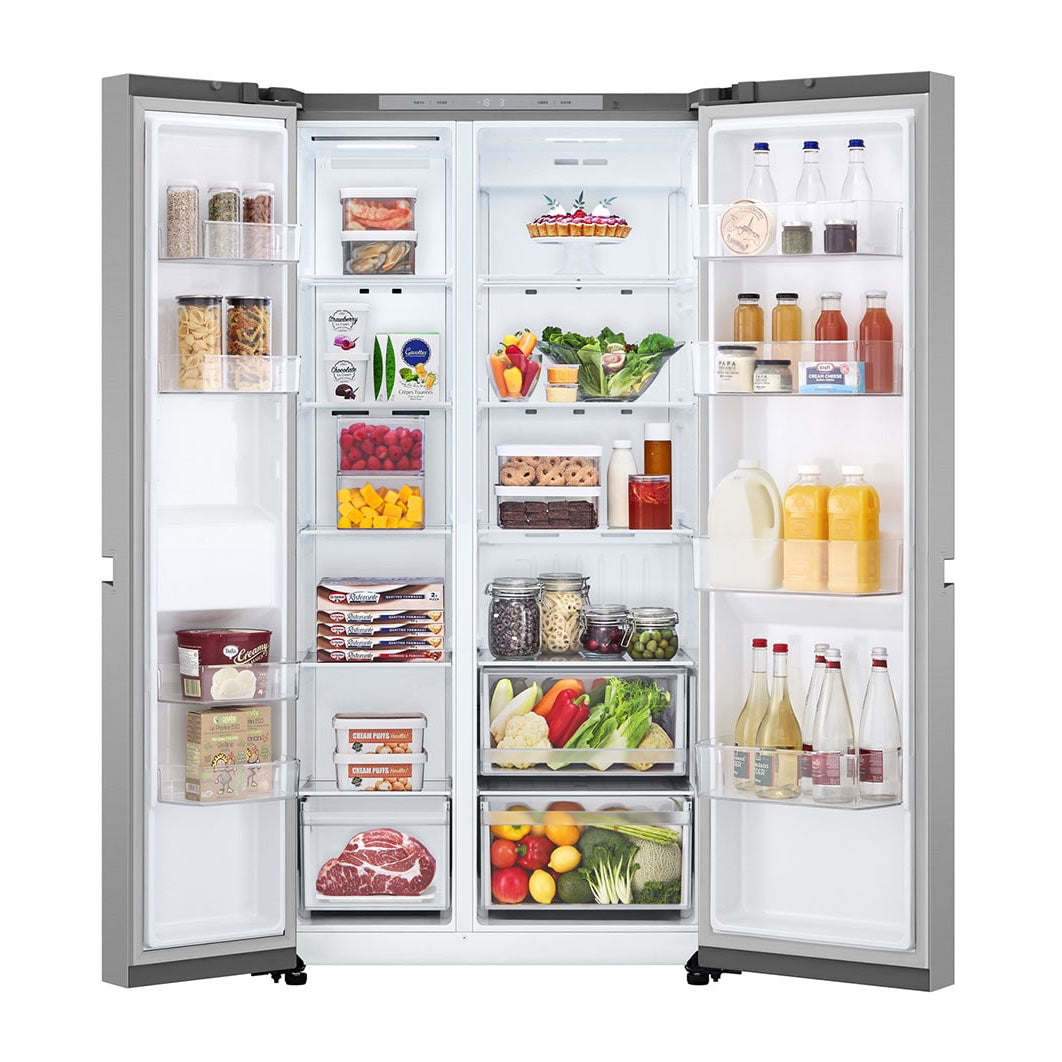 Refrigeradora LG Inverter VS25BJNK | Side by Side | 24 Pies Cúbicos