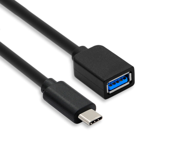 Cable USB-C a USB 3.0 APT 335638 | 3 pies | Color Negro