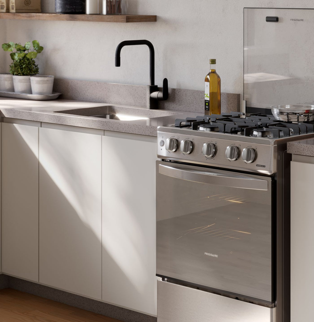 Estufa a Gas Frigidaire  FKGN24C3MYI  | 24&quot; | 4 Quemadores