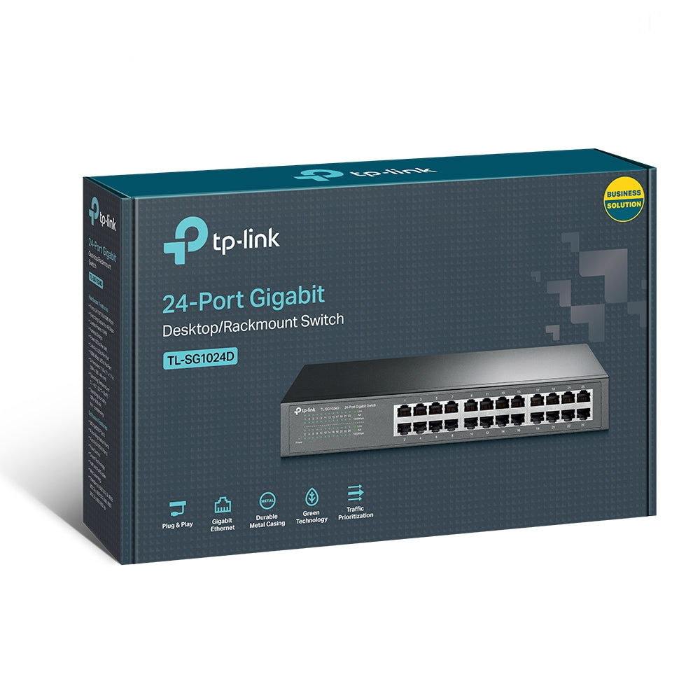 Switch TP-Link TL-SG1024D | 24-Port Gigabit Desktop/Rackmount