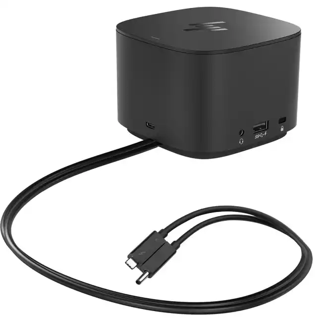 Docking Station Thunderbolt HP 3TR87UT | Cables Duales
