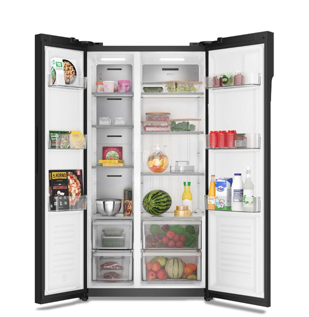 Refrigeradora Frigidaire FRSB54N3WXB | 15 Pies Cúbicos | Dispensador de Agua | Side By Side