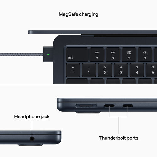 MacBook Air | Apple M2 10 núcleos CPU y 16 núcleos GPU | 8GB RAM | 512GB SSD | 13.3" | macOS