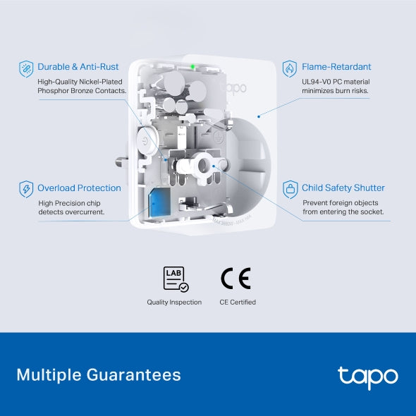 Enchufe TP-Link Tapo P110 | Mini Smart WiFi Plug | Energy Monitoring