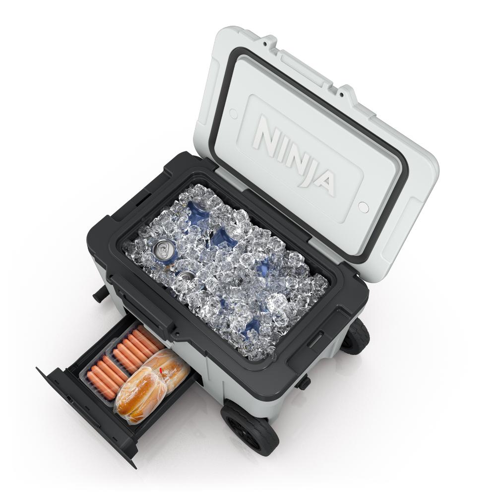 Cooler Ninja FrostVault 45QT FB245WH | Con Ruedas | Cold Dry Zone