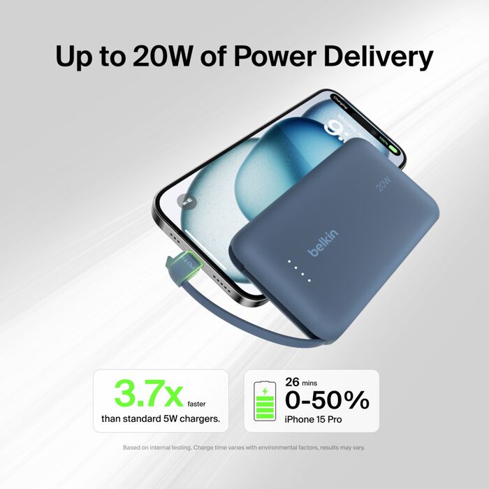 Powerbank Belkin BPB021FQBL | 10000mAh | 20W
