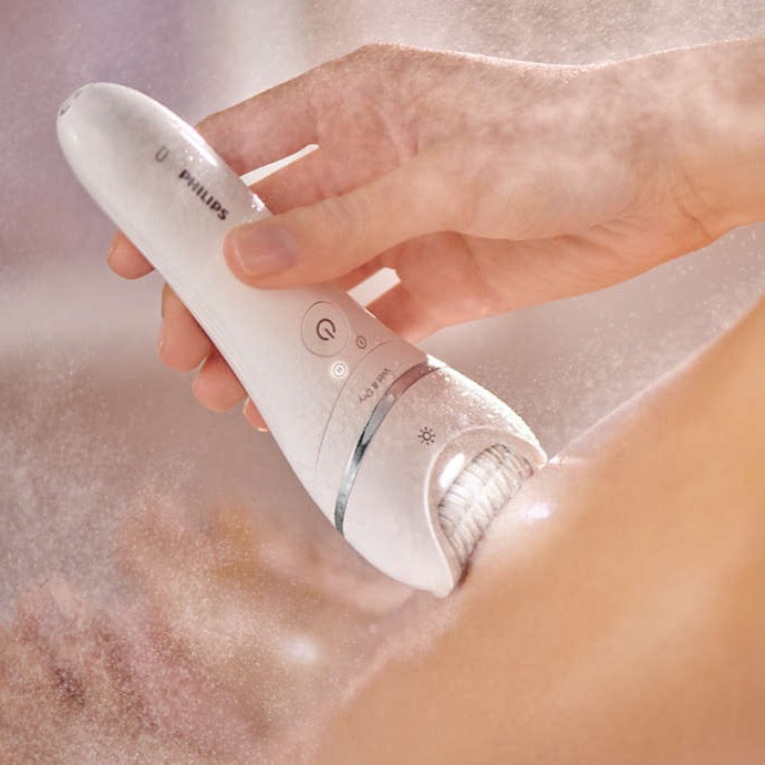 Depilador Philips Epilator Series 8000 | En Seco y Húmedo | Color Blanco
