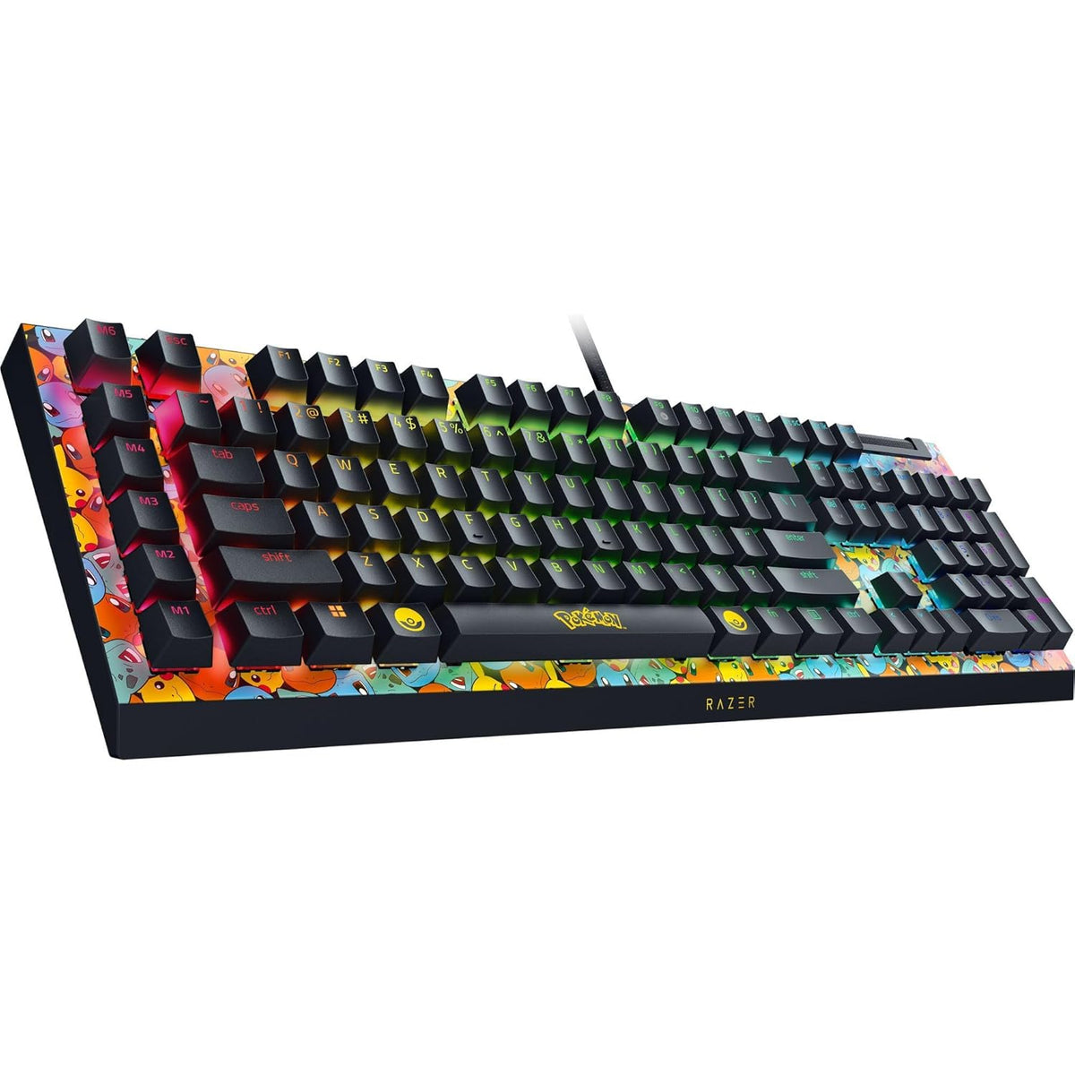 Teclado Razer BlackWidow V4X Pokémon Edition RZ03-04704200-R3M1 | Green Switch | Cableado