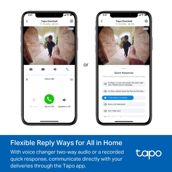 Videoportero TP-Link Tapo D235 | Video Doorbell