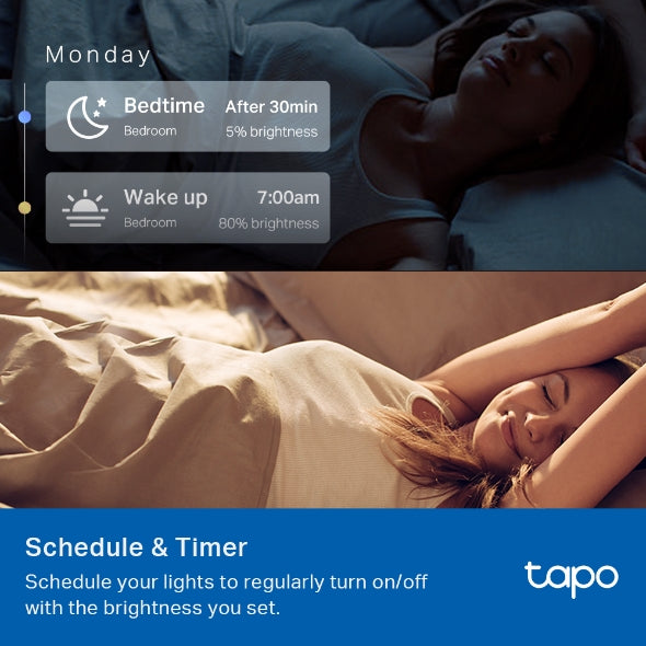 Bombillo TP-Link Tapo L530E | Smart WiFi Light Bulb | 2-Pack
