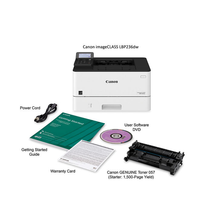 Canon ImageCLASS LBP236DW | Monocromático | Láser | Wi-Fi