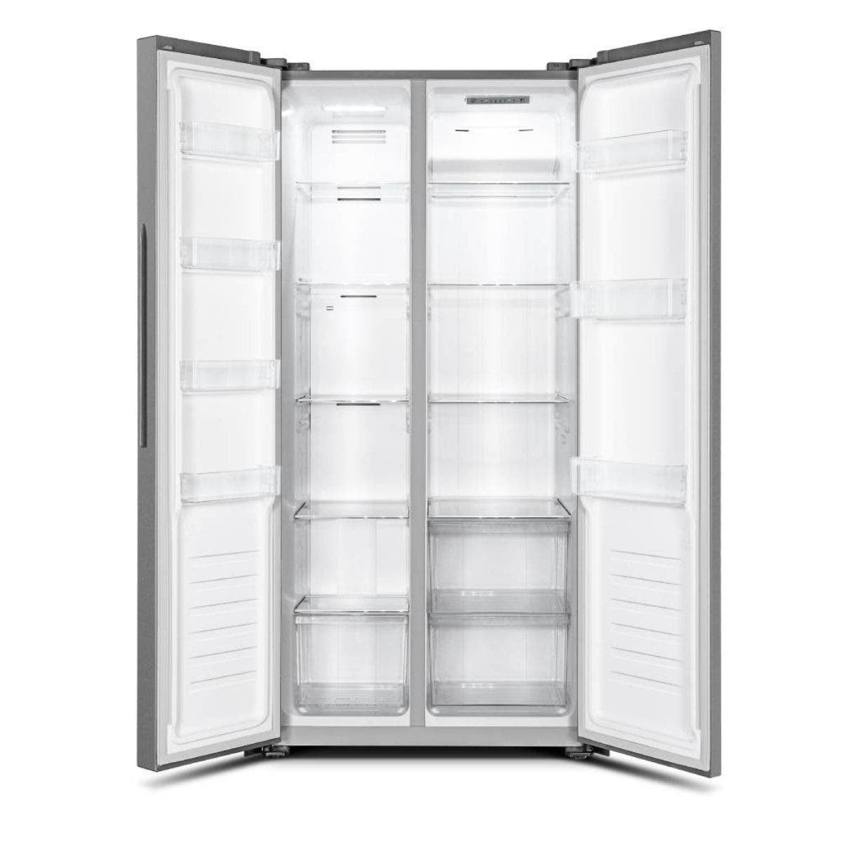 Refrigeradora Hisense RS3P428NEDA2 | Side by Side | 15.6 ft³ | Silver | Inverter
