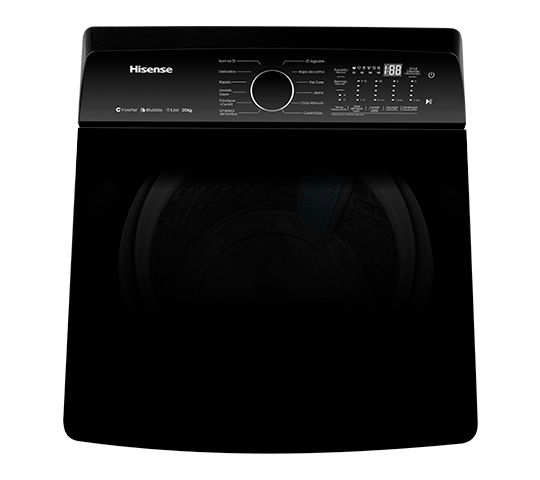 Lavadora Hisense WT5I2023DB | 20kg | Carga Superior