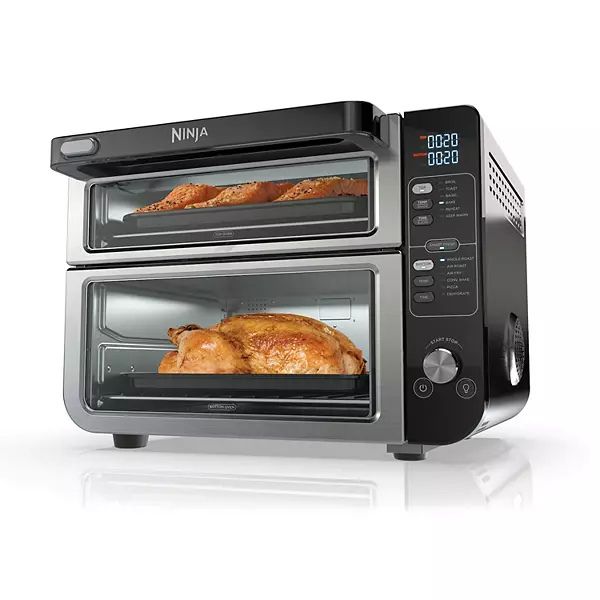 Horno Tostador Ninja Doble 12 en 1 Flex Door DCT401