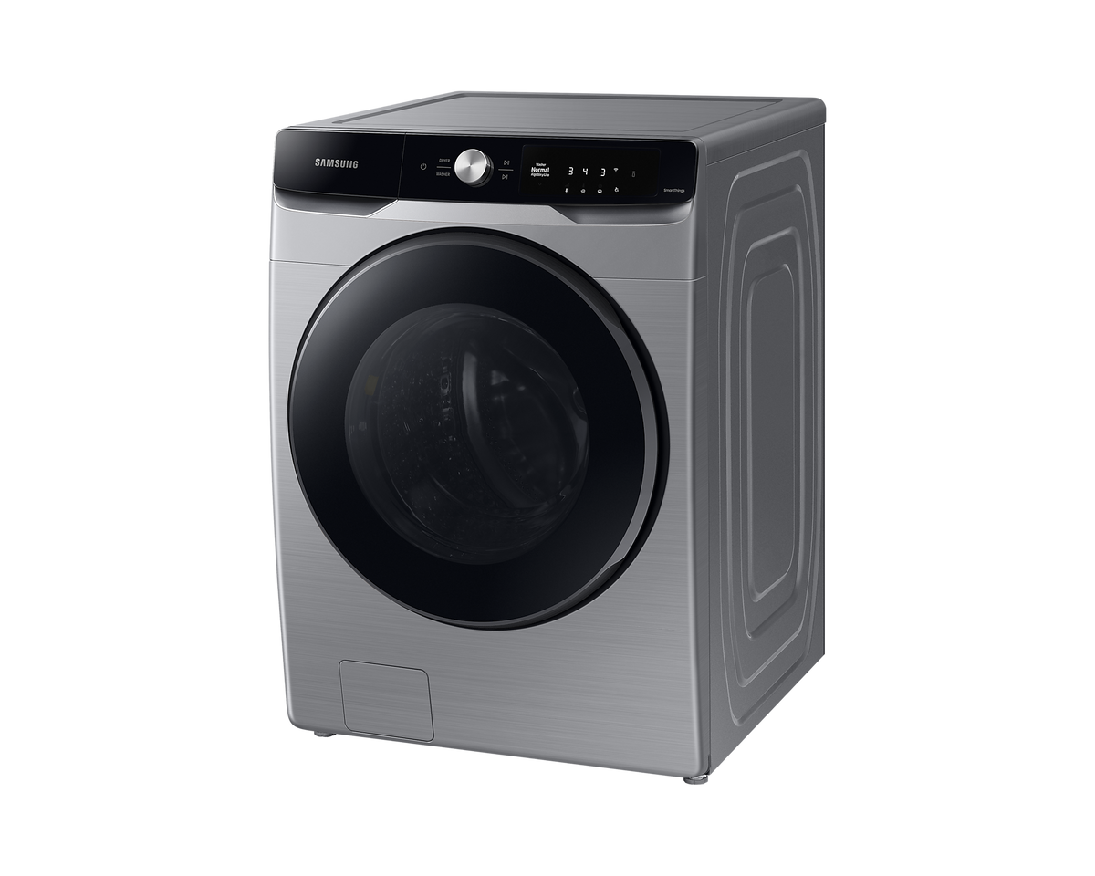 Lavadora Samsung WF22C6400AP | 22kg | Carga Frontal | Color Plateado