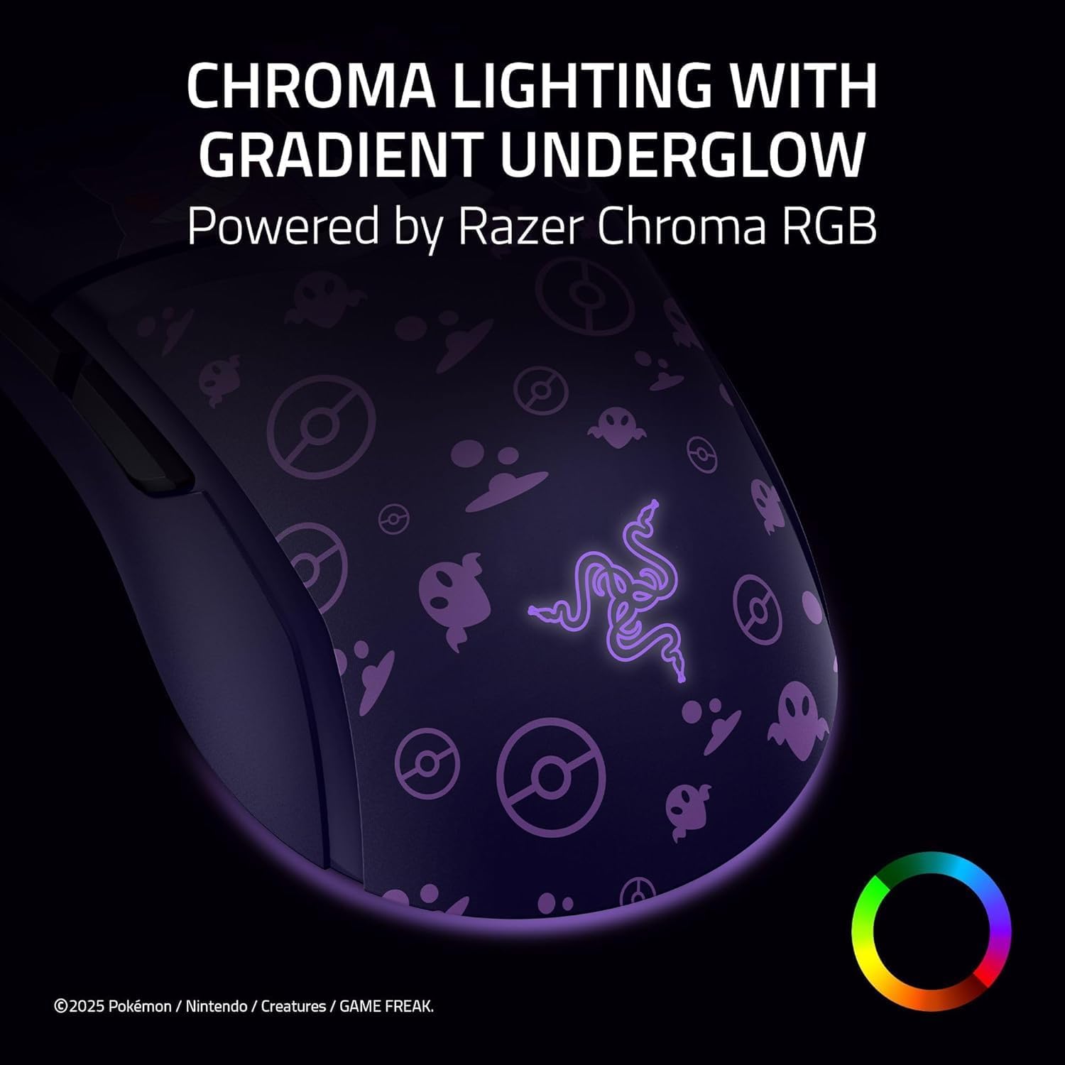 Custom Rozor Mouse Mouse Razer Cobra Custom Pokemon Gengar Edition RZ01-04650700-R3M1 | C ...