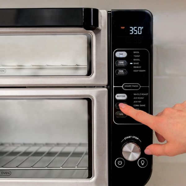 Horno Tostador Ninja Doble 12 en 1 Flex Door DCT401