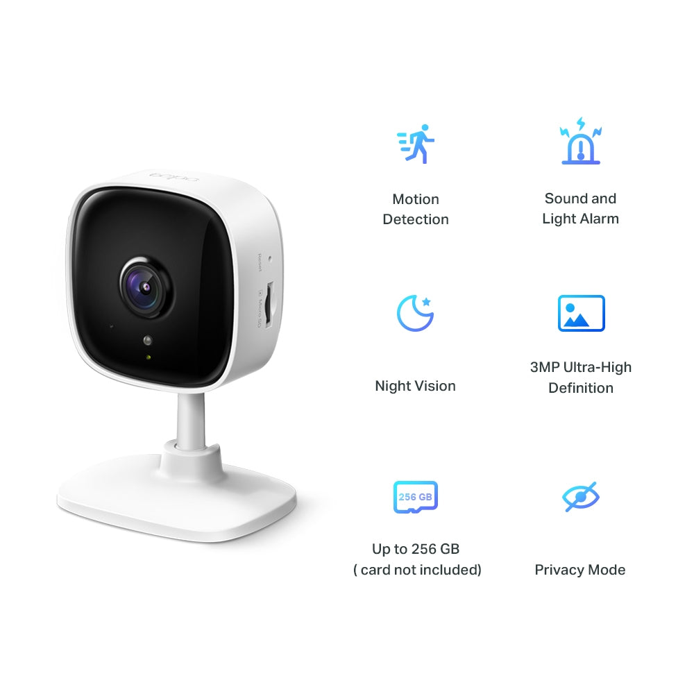 Cámara TP-Link Tapo C110 | WiFi Camera | Home Security