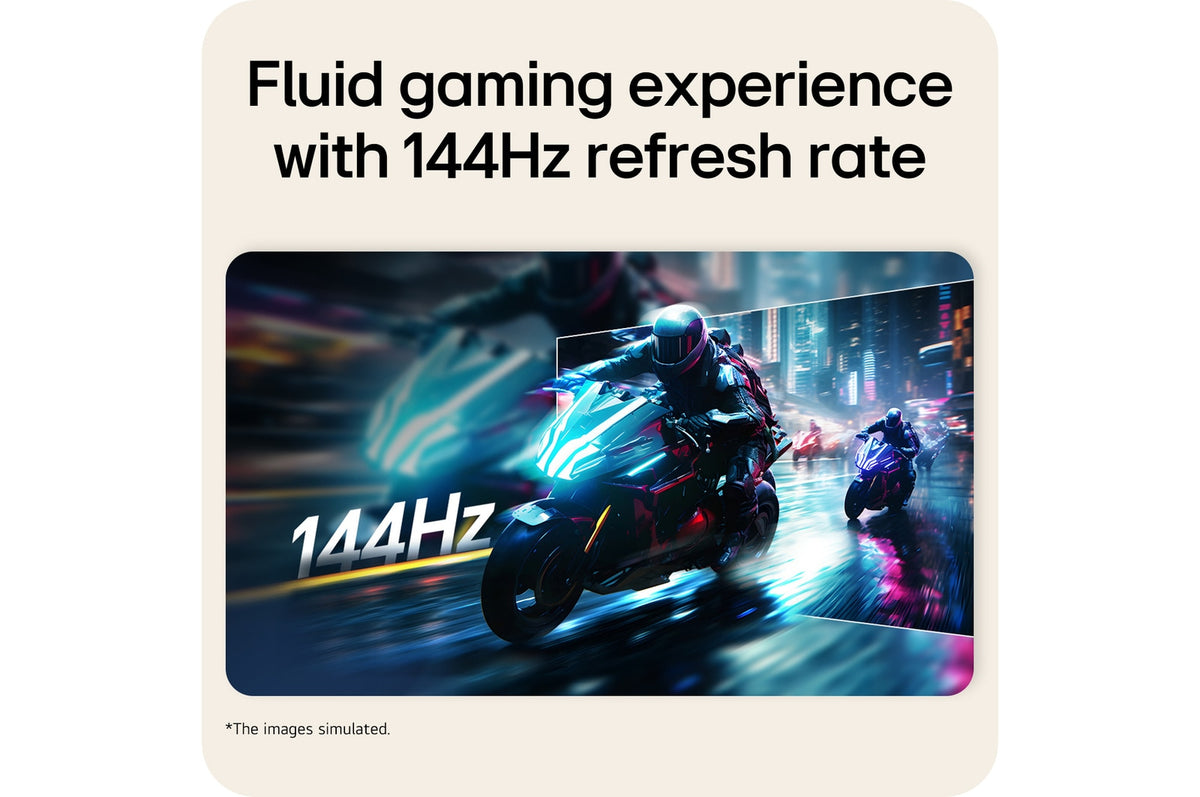 Monitor LG U4 | 23.8" | 1920x1080 | 144Hz | 1500:1 | HDMI
