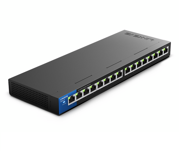 Switch Linksys LGS116 | 16 Port | Gigabit | Metalico